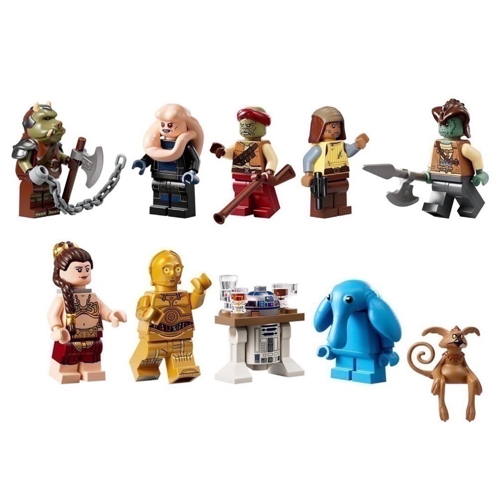 【椅比呀呀|高雄屏東】LEGO 樂高 75397 星戰UCS系列 賈霸的帆蓬船 Jabba＇s Sail Barge-細節圖9