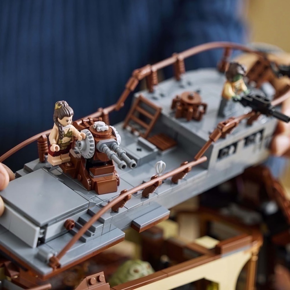 【椅比呀呀|高雄屏東】LEGO 樂高 75397 星戰UCS系列 賈霸的帆蓬船 Jabba＇s Sail Barge-細節圖5