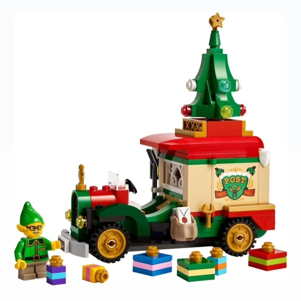 【椅比呀呀|10月到貨】LEGO 樂高 40746 聖誕老人的送貨車 Santa＇s Delivery Truck-細節圖3