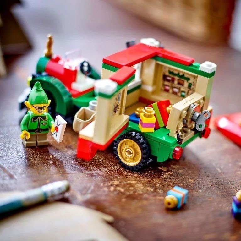 【椅比呀呀|10月到貨】LEGO 樂高 40746 聖誕老人的送貨車 Santa＇s Delivery Truck-細節圖5