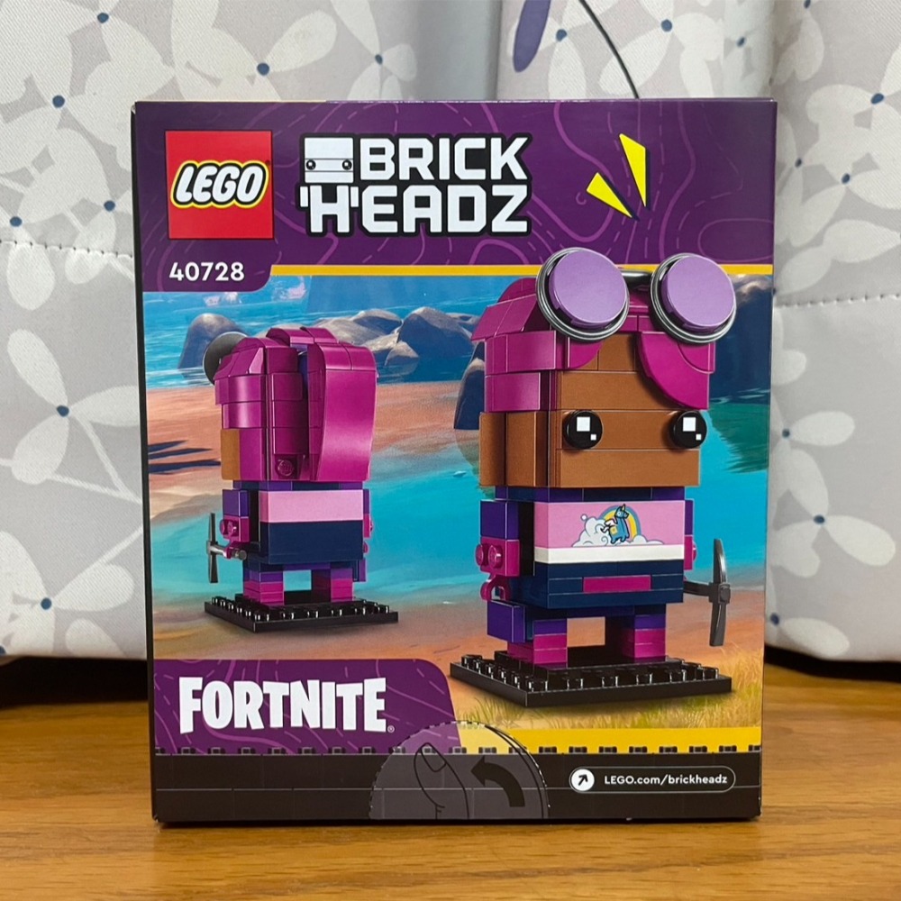 【椅比呀呀|高雄屏東】LEGO 樂高 40728 BrickHeadz Brite Bomber Fortnite-細節圖2