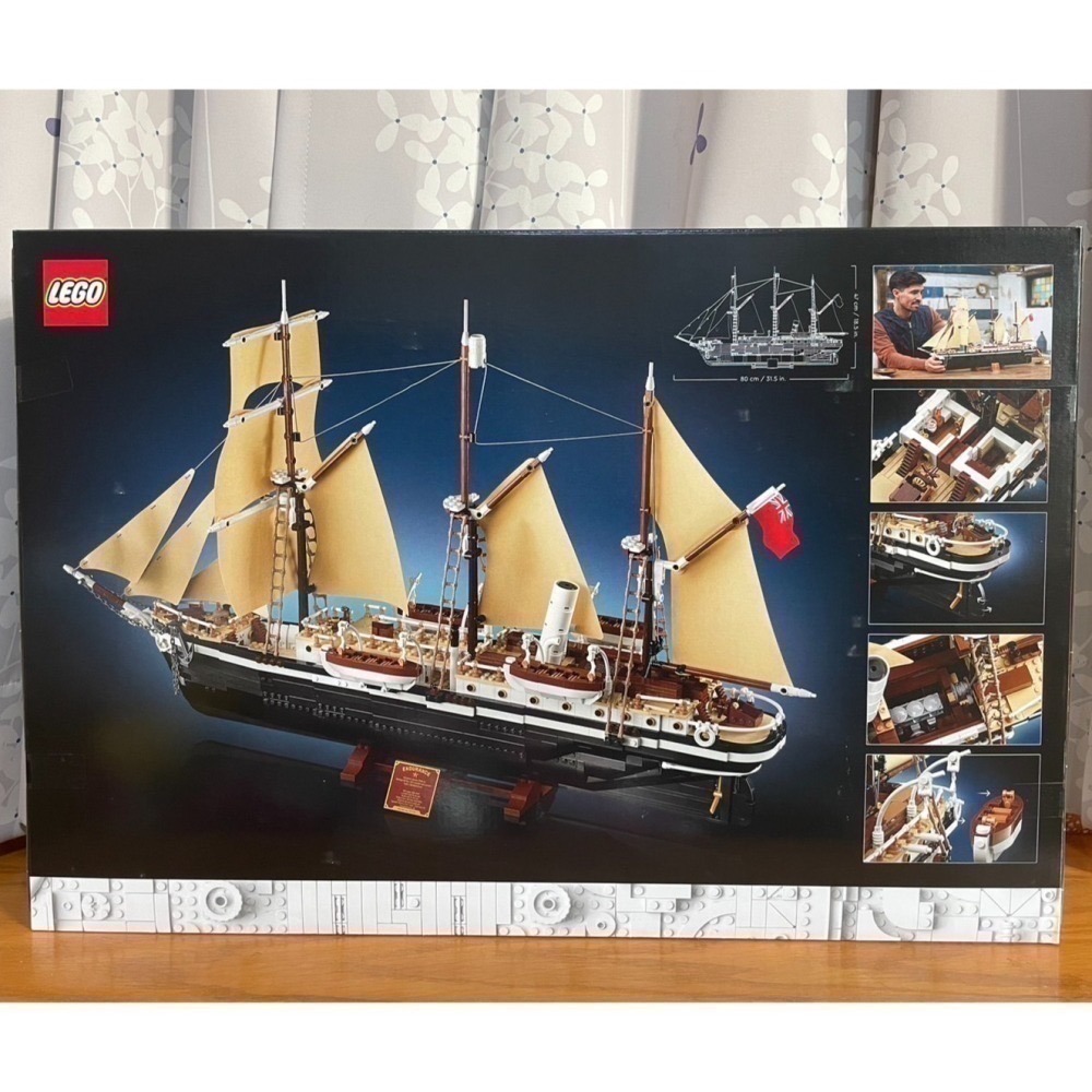 【椅比呀呀|高屏6900】LEGO 樂高 10335 堅忍號 The Endurance Ship-細節圖2