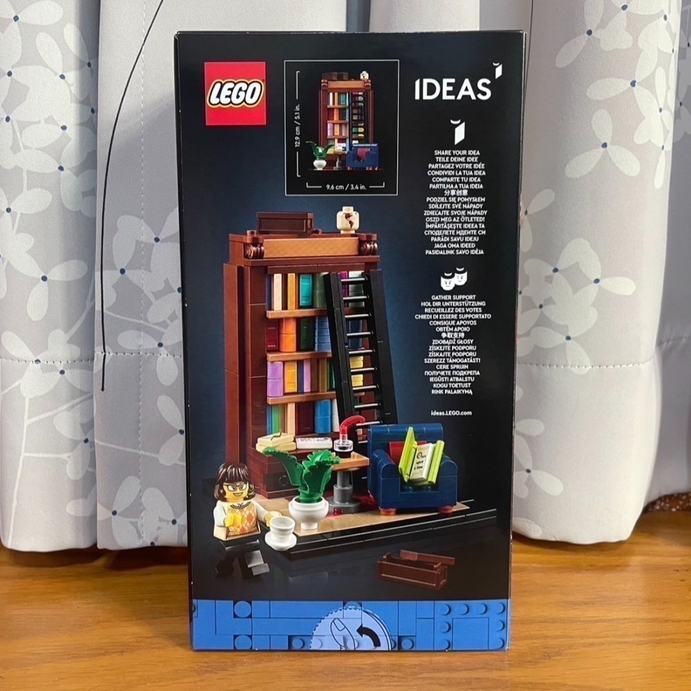 【椅比呀呀|高雄屏東】LEGO 樂高 40698 IDEAS 愛書人 Books Are My Passion-細節圖2