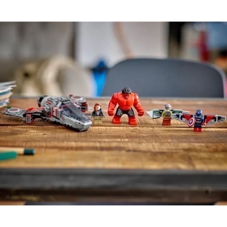 【椅比呀呀|高雄屏東】LEGO 樂高 76292 MARVEL系列 美國隊長與紅浩克的對決 漫威-細節圖5