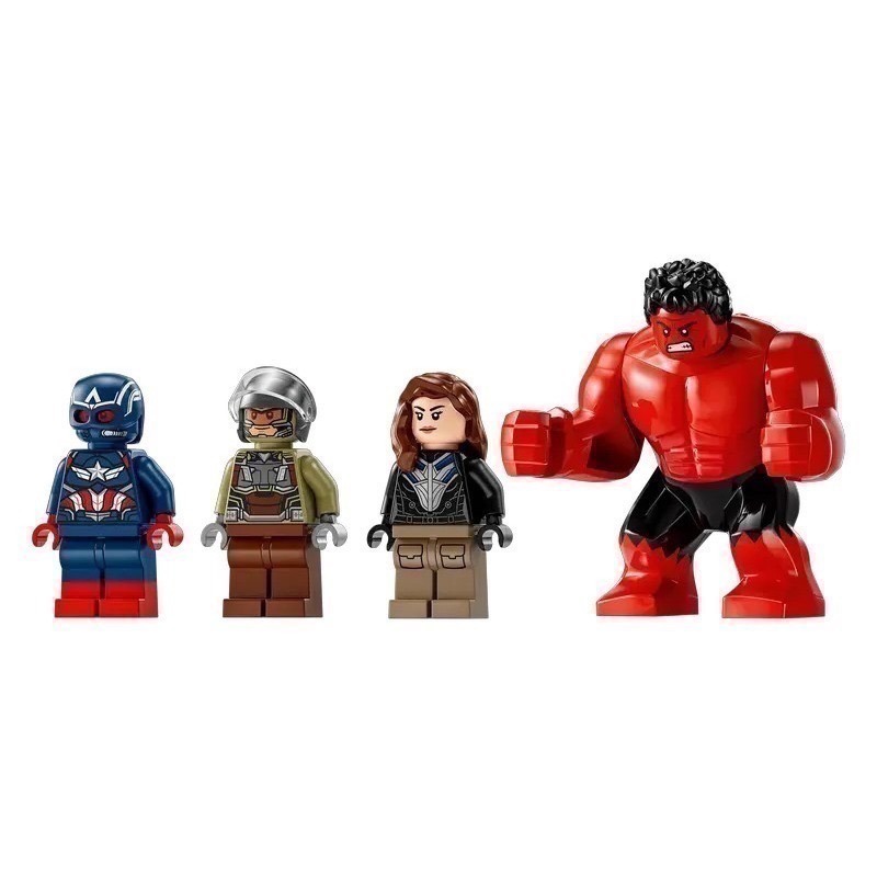 【椅比呀呀|高雄屏東】LEGO 樂高 76292 MARVEL系列 美國隊長與紅浩克的對決 漫威-細節圖6