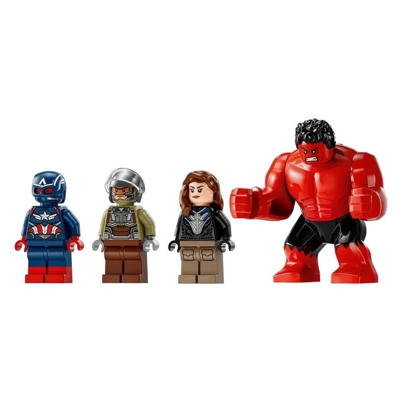 【椅比呀呀|12月到貨】LEGO 樂高 76292 MARVEL系列 美國隊長對戰紅浩克 漫威-細節圖4