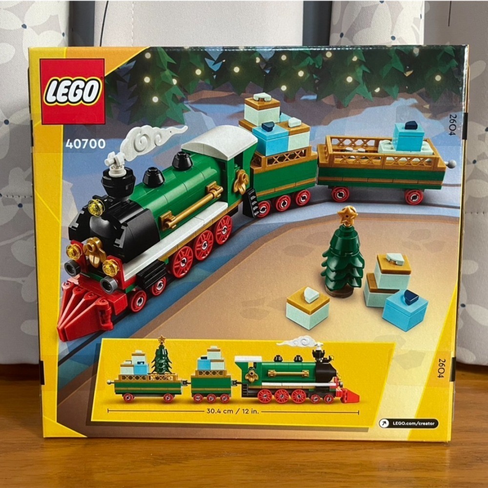 【椅比呀呀|高雄屏東】LEGO 樂高 40700 冬季假期列車 Winter Holiday Train-細節圖2