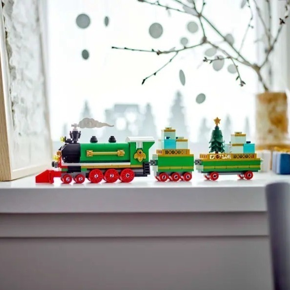 【椅比呀呀|高雄屏東】LEGO 樂高 40700 冬季假期列車 Winter Holiday Train-細節圖3