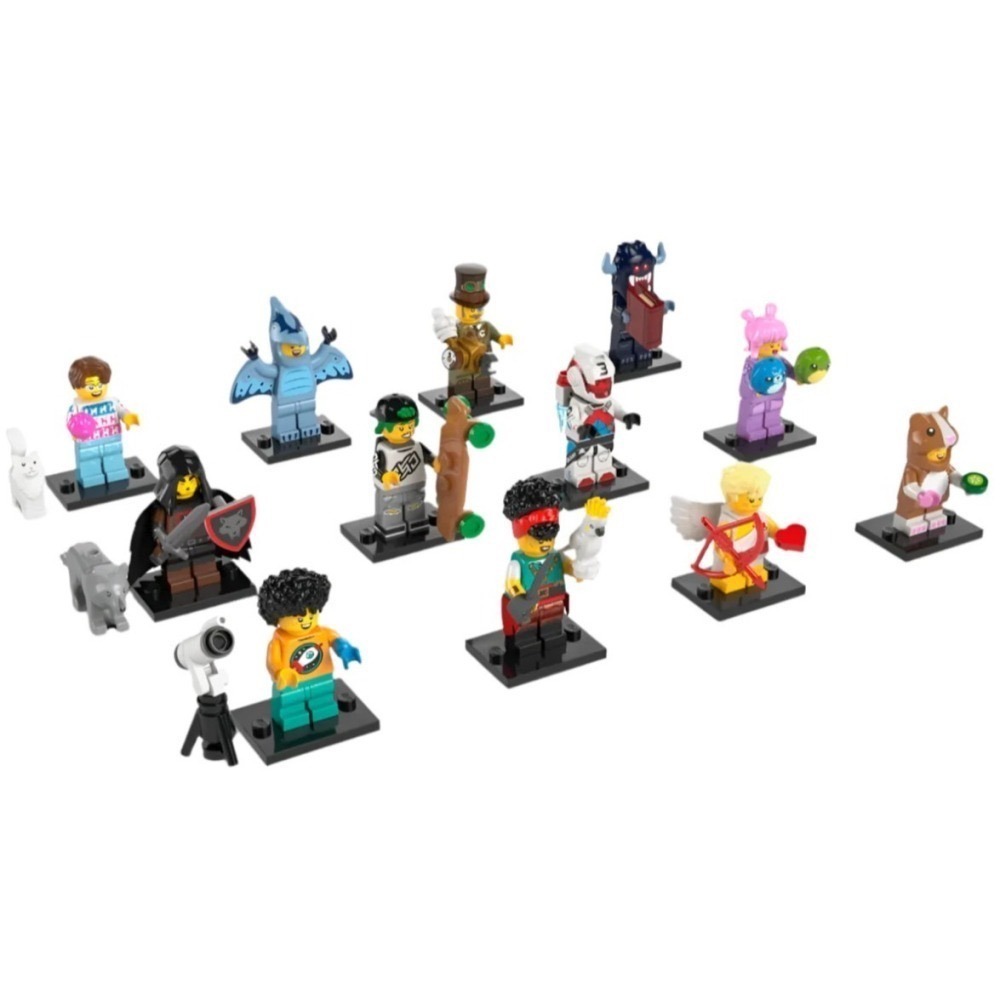 【椅比呀呀|高雄屏東】LEGO 樂高 71048 第27代人偶包 Minifigures Series 27-細節圖5