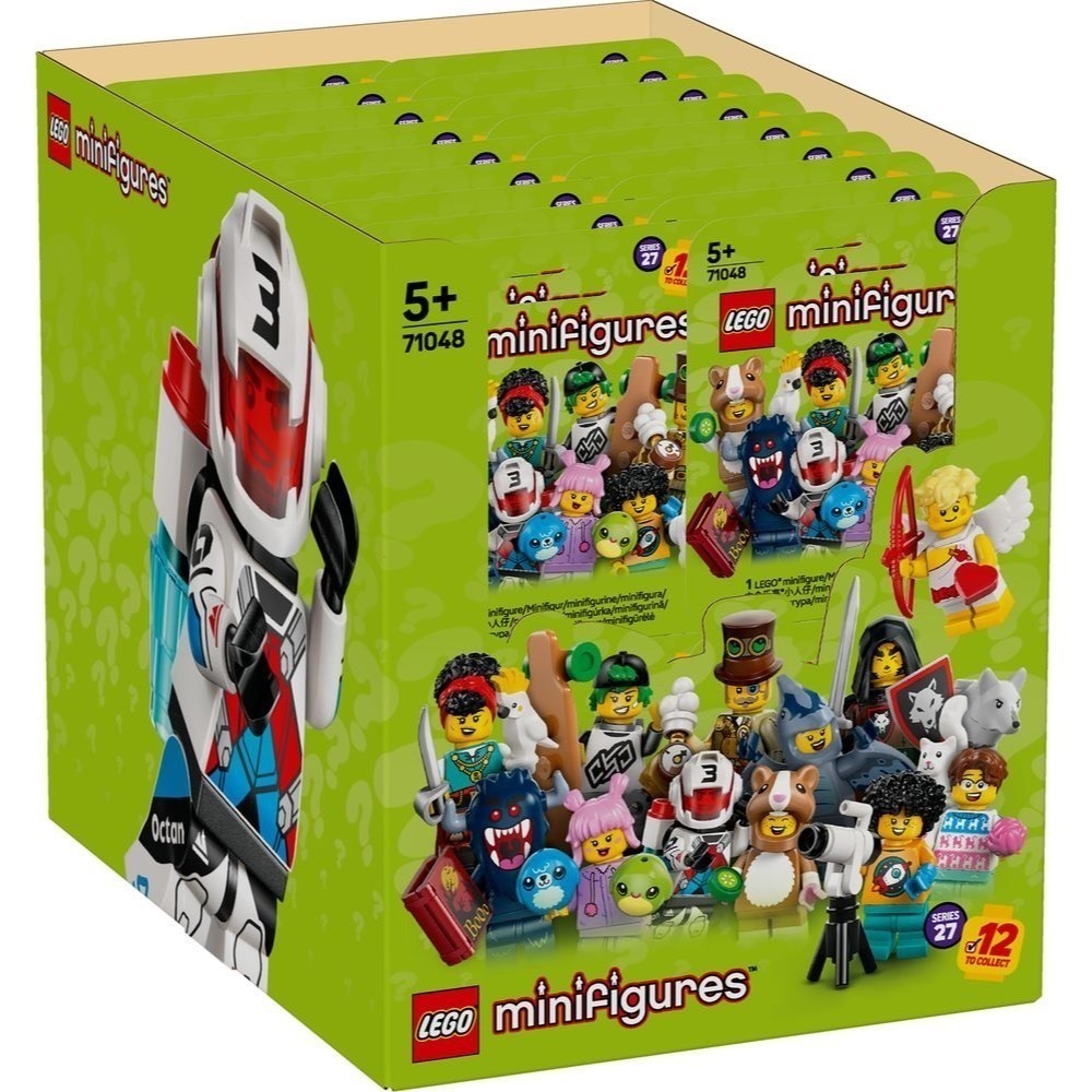 【椅比呀呀|高雄屏東】LEGO 樂高 71048 第27代人偶包 Minifigures Series 27-規格圖5