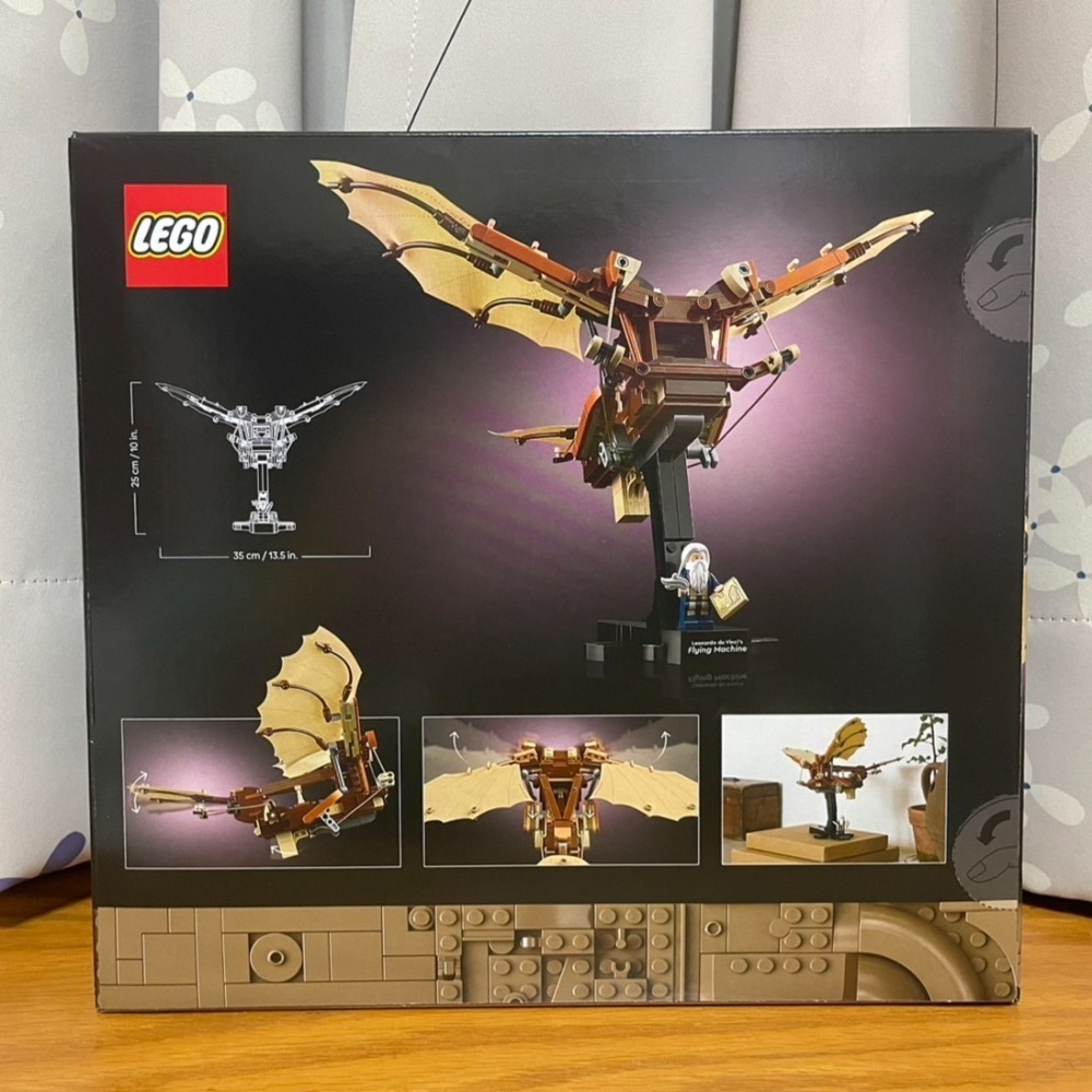 【椅比呀呀|高雄屏東】LEGO 樂高 10363 李奧納多達文西的飛行機器 Leonardo da Vinci-細節圖2