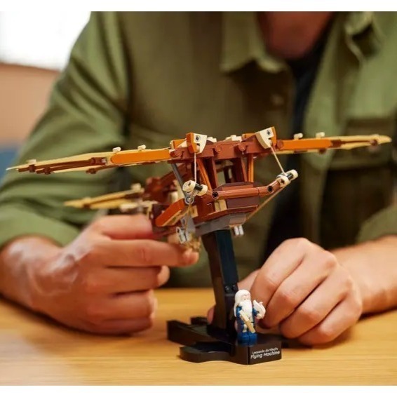 【椅比呀呀|高雄屏東】LEGO 樂高 10363 李奧納多達文西的飛行機器 Leonardo da Vinci-細節圖6