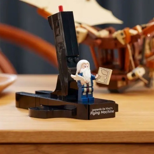 【椅比呀呀|高雄屏東】LEGO 樂高 10363 李奧納多達文西的飛行機器 Leonardo da Vinci-細節圖7