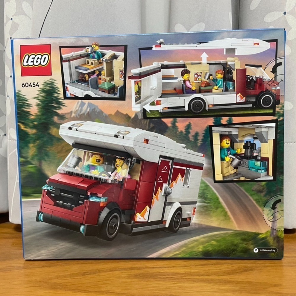 【椅比呀呀|高雄屏東】LEGO 樂高 60454 假期冒險露營車Holiday Adventure Camper Van-細節圖2