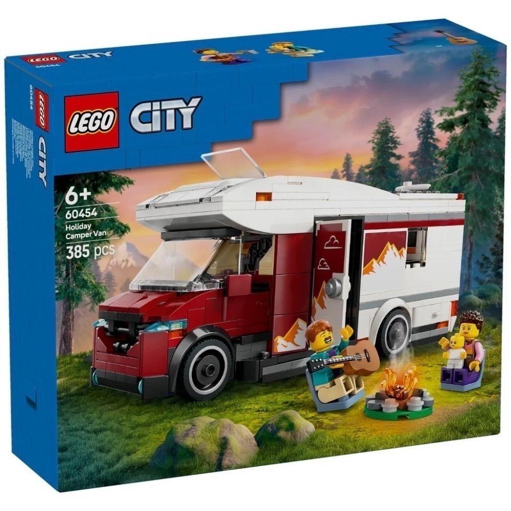 【椅比呀呀|高雄屏東】LEGO 樂高 60454 假期冒險露營車Holiday Adventure Camper Van-細節圖3