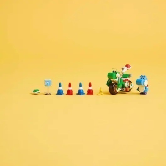【椅比呀呀|高雄屏東】LEGO 樂高 瑪利歐賽車系列 72031 耀西摩托車 72032 標準車 Mario Kart-細節圖5