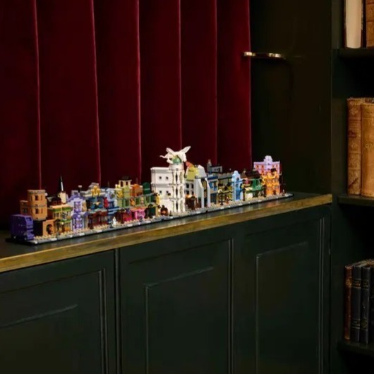 【椅比呀呀|高雄屏東】LEGO 樂高 76444 迷你斜角巷 Diagon Alley Wizarding Shops-細節圖4