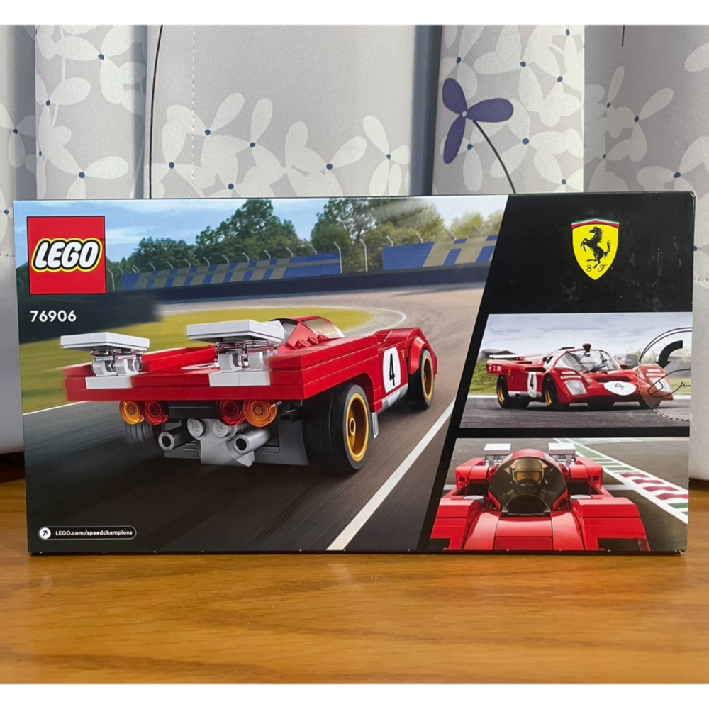 【椅比呀呀|高雄屏東】LEGO 樂高 76906 SPEED系列 1970 Ferrari 法拉利 512 M-細節圖2