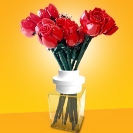 【椅比呀呀|高雄屏東】LEGO 樂高 109865 113556 花瓶 Flower Vase 積木造型-細節圖6