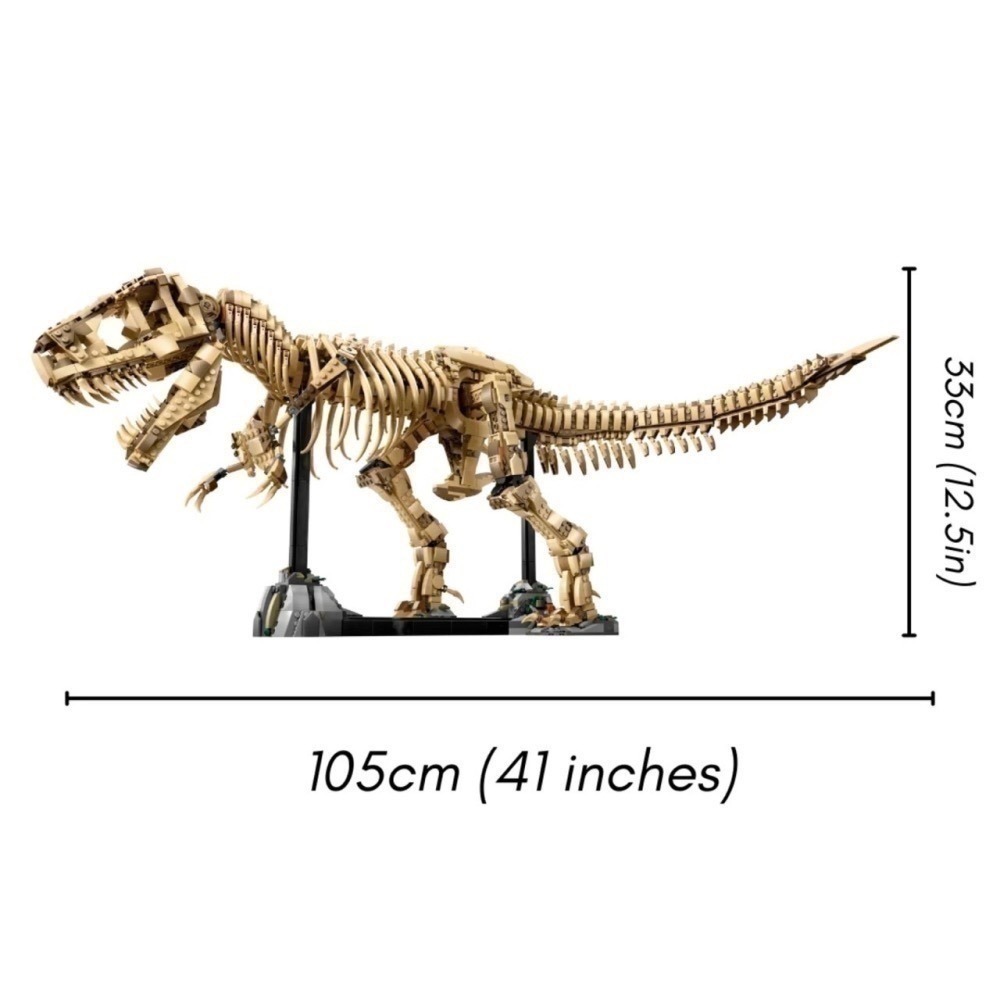 【椅比呀呀|高屏6450】LEGO 樂高 76968 恐龍化石：暴龍 Fossils Tyrannosaurus Rex-細節圖9