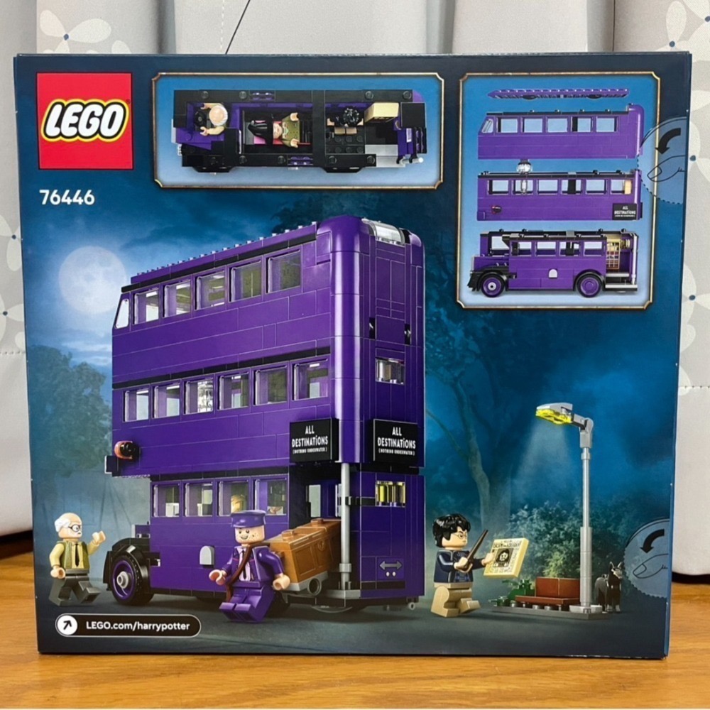 【椅比呀呀|高屏1300】LEGO 樂高 76446 哈利波特 騎士公車冒險 Knight Bus Adventure-細節圖2