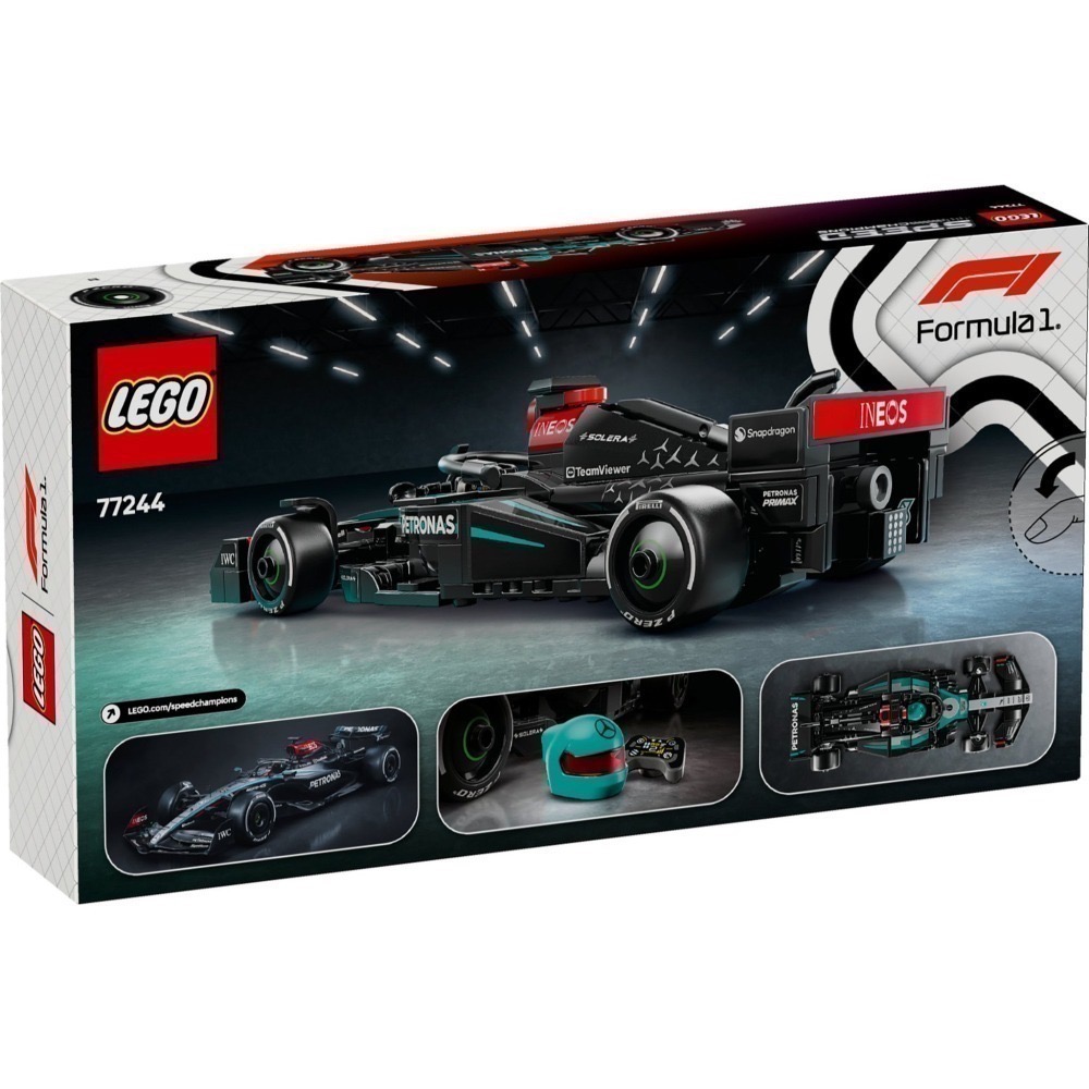 【椅比呀呀】LEGO F1 77244 賓士 77245 奧斯頓馬丁 77246 VCARB車隊 77247 薩伯車隊-細節圖3