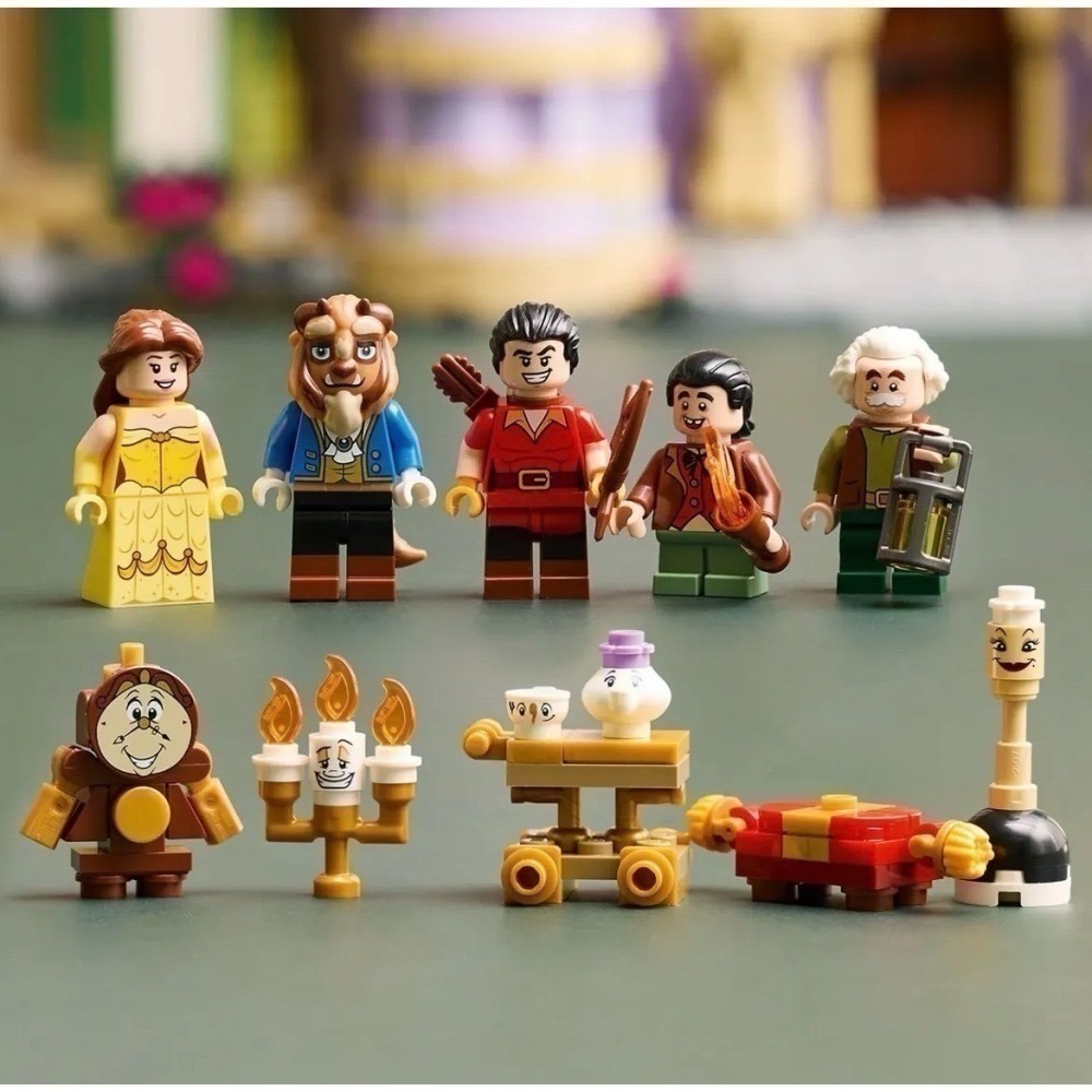 【椅比呀呀|高屏7350】LEGO 樂高 43263 美女與野獸城堡 Beauty and the Beast-細節圖6