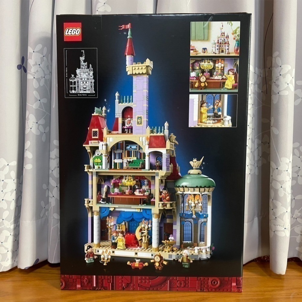 【椅比呀呀|高屏7350】LEGO 樂高 43263 美女與野獸城堡 Beauty and the Beast-細節圖2