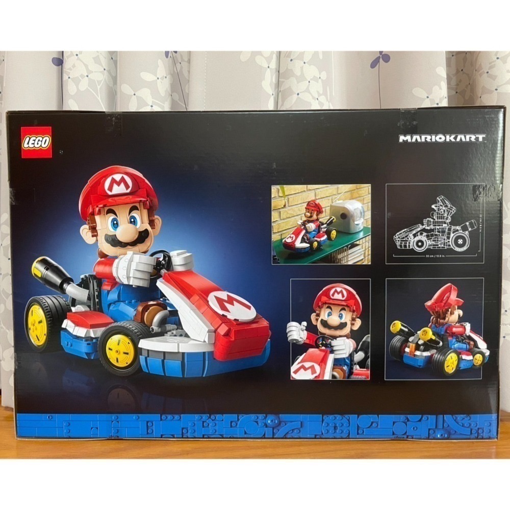 【椅比呀呀|高屏4350】LEGO 樂高 72037 瑪利歐賽車：瑪利歐＆標準車 Mario&Standard Kart-細節圖2