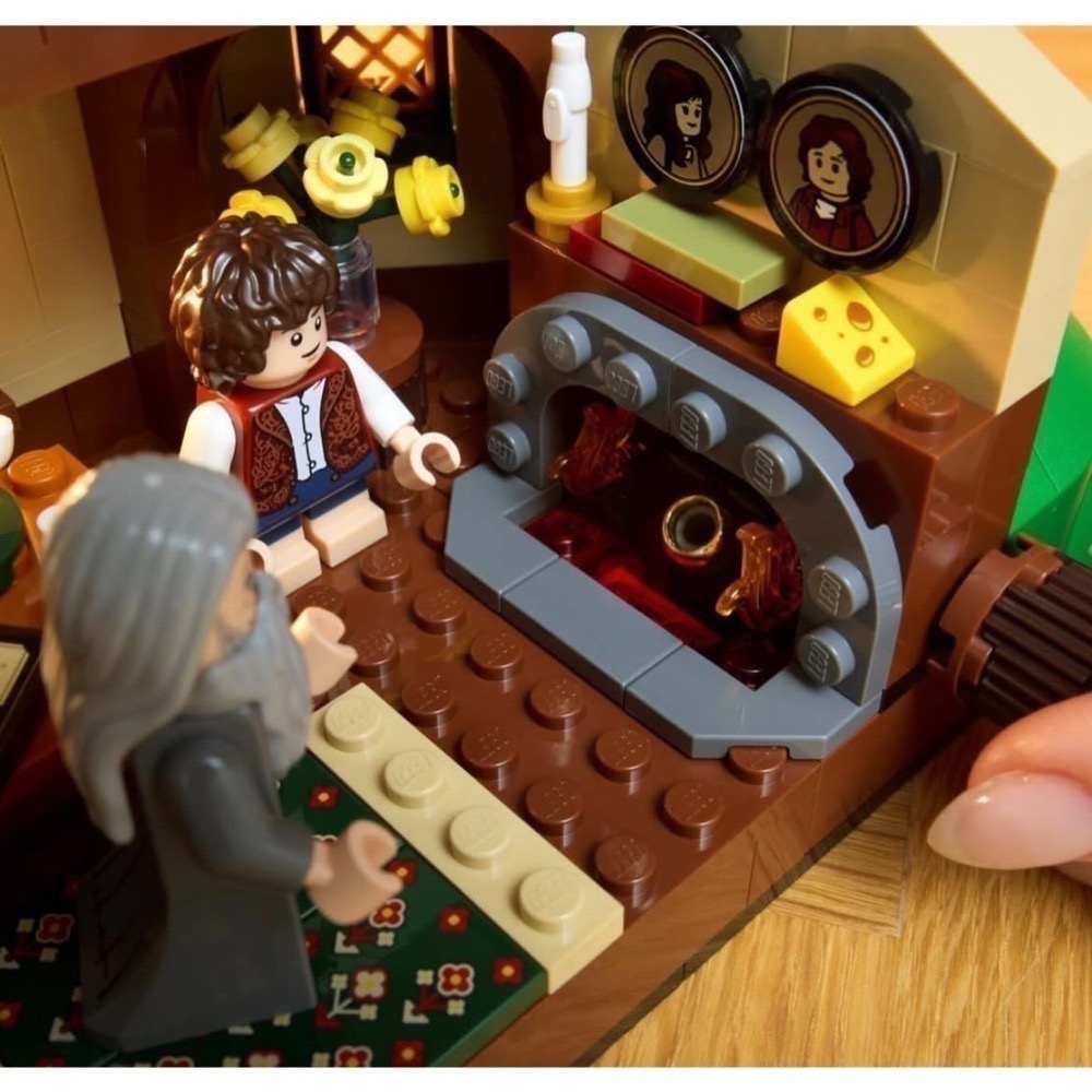 【椅比呀呀|高屏6850】LEGO 樂高 10354 魔戒系列 夏爾 The Shire 袋底洞-細節圖7