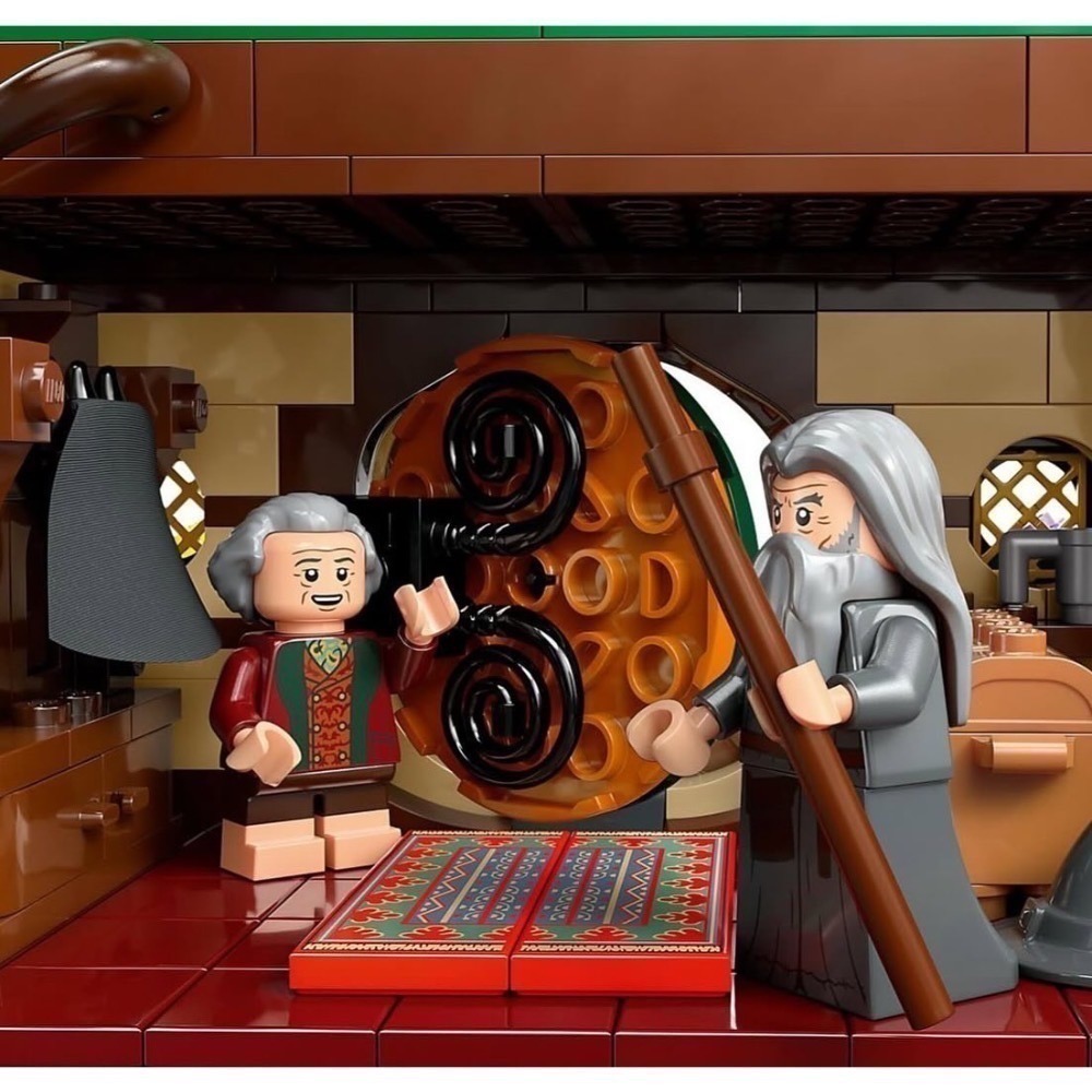 【椅比呀呀|高屏6850】LEGO 樂高 10354 魔戒系列 夏爾 The Shire 袋底洞-細節圖8