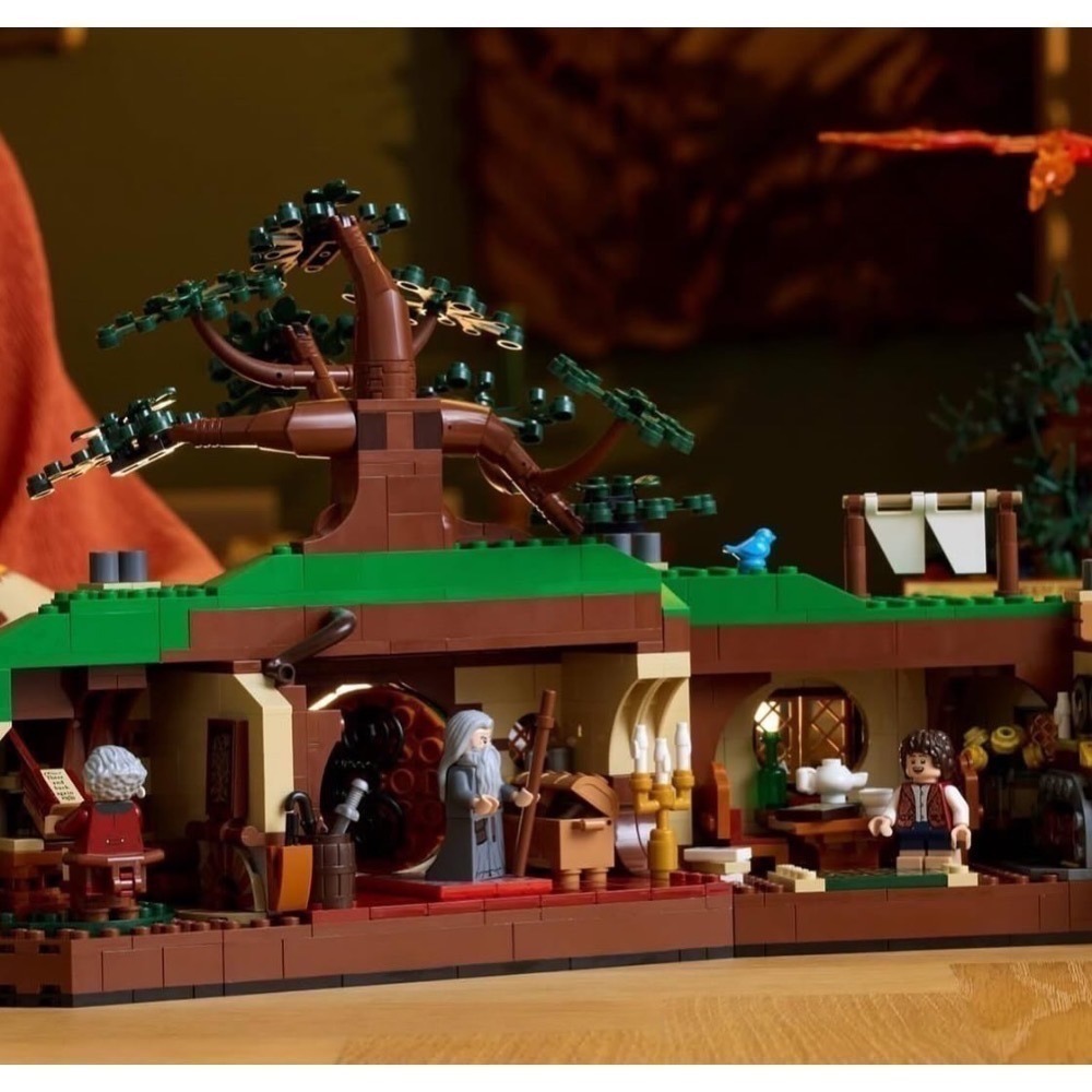 【椅比呀呀|高屏6850】LEGO 樂高 10354 魔戒系列 夏爾 The Shire 袋底洞-細節圖9