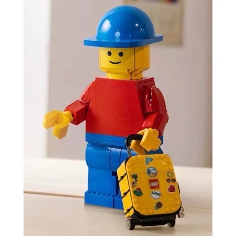 【椅比呀呀|高雄屏東】LEGO 樂高 40817 黃色旅行箱 Yellow Travel Suitcase-細節圖6
