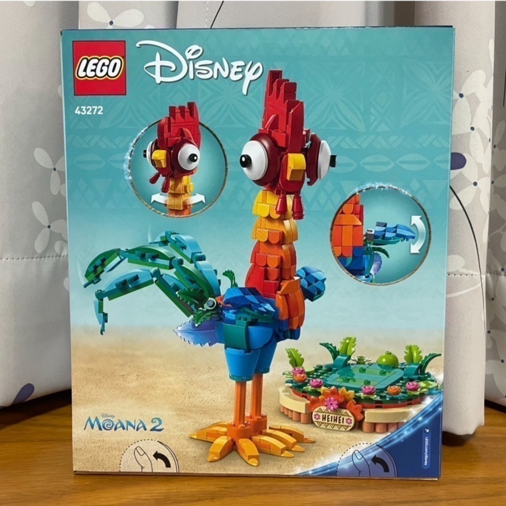 【椅比呀呀|高雄屏東】LEGO 樂高 43272 迪士尼系列 嘿嘿 海洋奇緣 Heihei Disney Moana-細節圖2