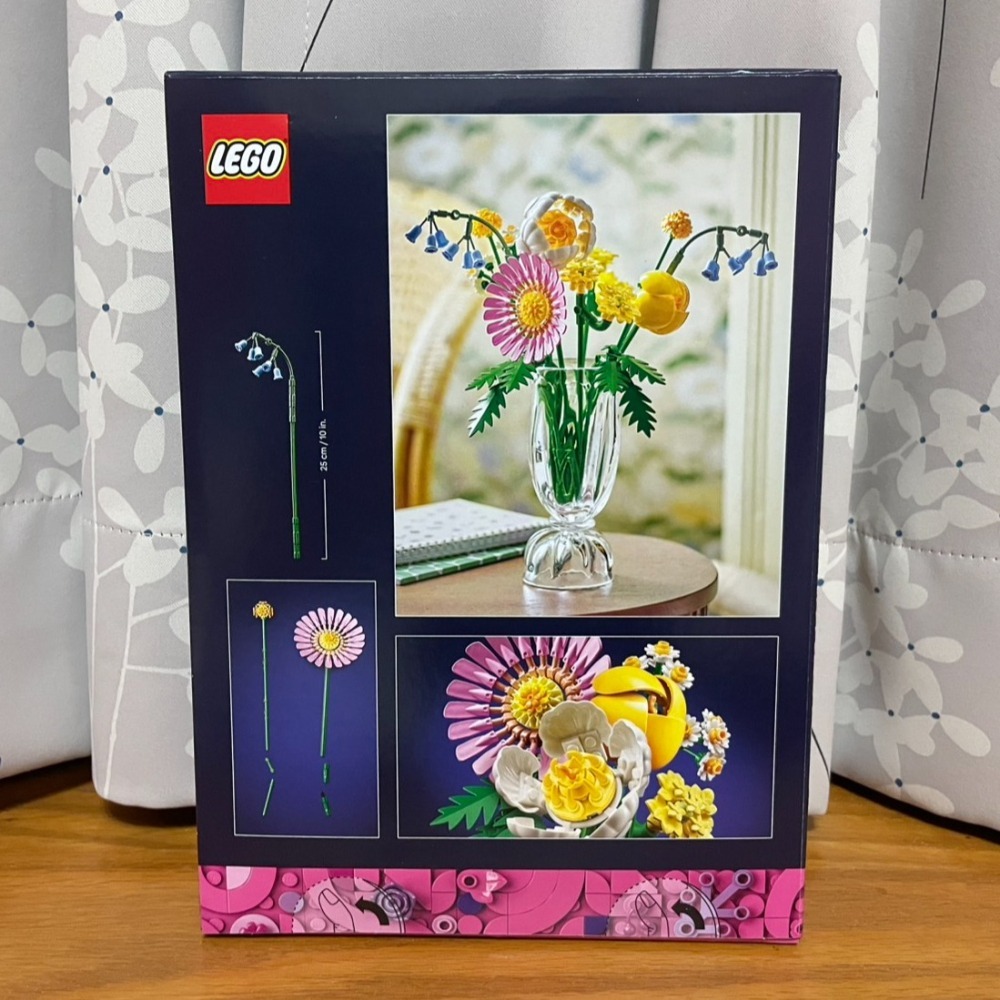 【椅比呀呀|高雄屏東】LEGO 樂高 10347 燦爛小花束 Petite Sunny Bouquet 花藝收藏-細節圖2