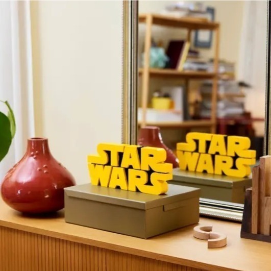 【椅比呀呀|高雄屏東】LEGO 樂高 75407 積木版星際大戰標誌Brick-Built Star Wars Logo-細節圖5