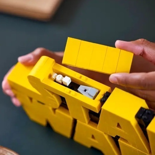 【椅比呀呀|高雄屏東】LEGO 樂高 75407 積木版星際大戰標誌Brick-Built Star Wars Logo-細節圖7