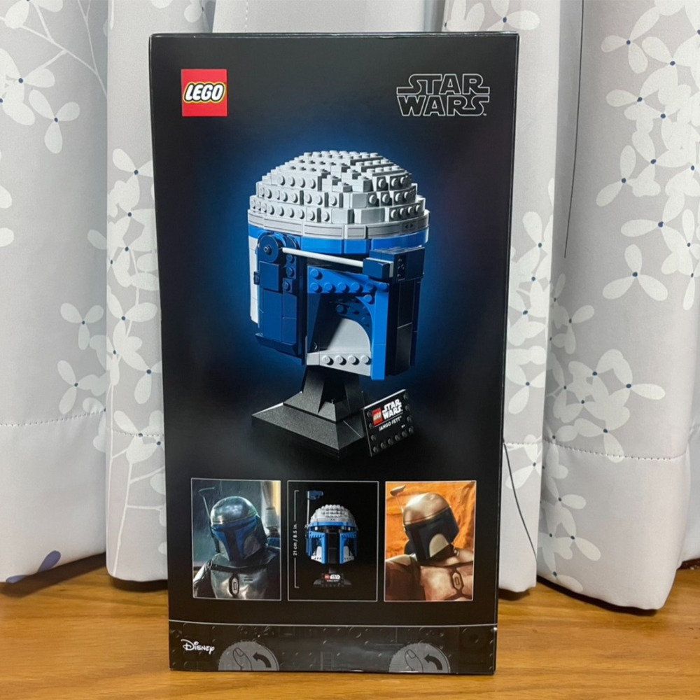 【椅比呀呀|高雄屏東】LEGO 樂高 75408 星際大戰系列 強格費特頭盔 Jango Fett Helmet-細節圖2