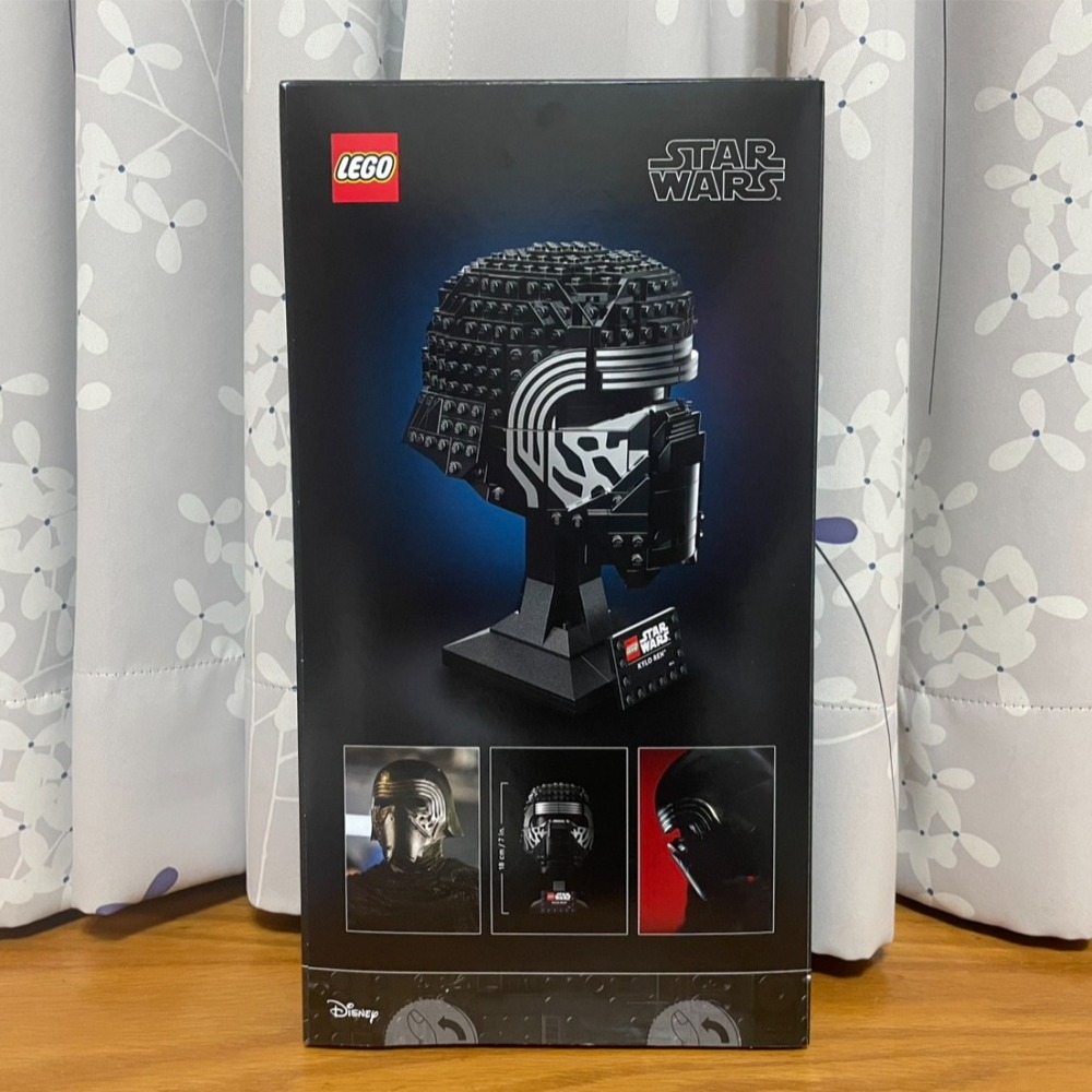 【椅比呀呀|高雄屏東】LEGO 樂高 75415 星際大戰系列 凱羅忍頭盔 Kylo Ren Helmet-細節圖2
