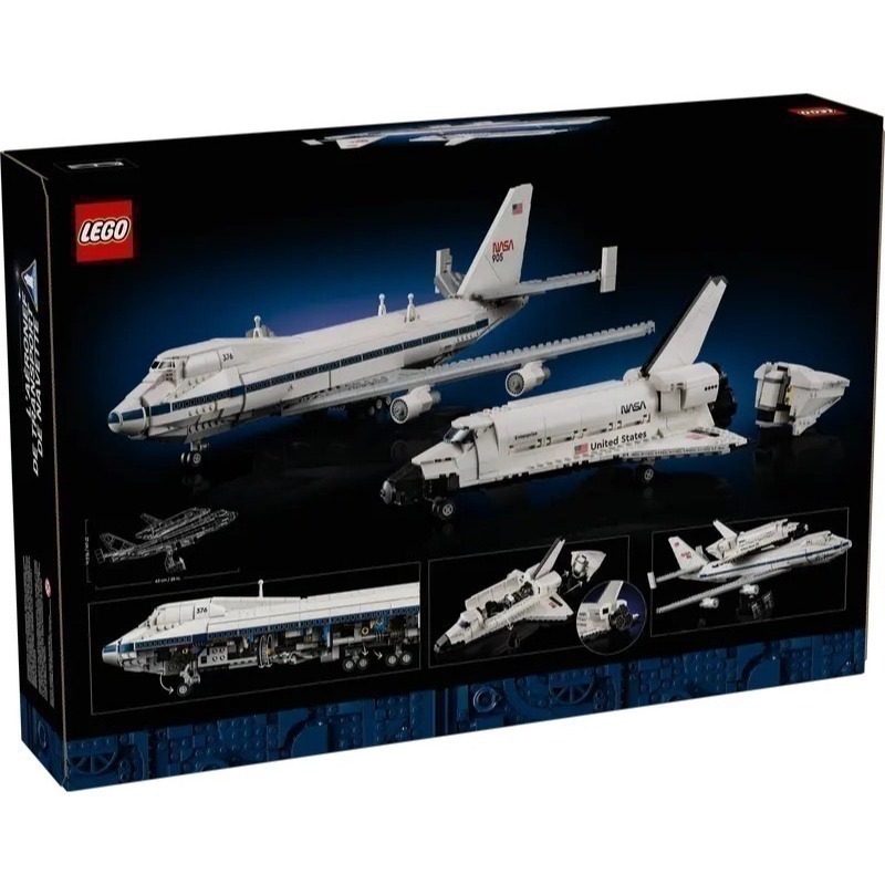 【椅比呀呀|高屏5800】LEGO 樂高 10360 太空梭運輸機 Shuttle Carrier Aircraft-細節圖4