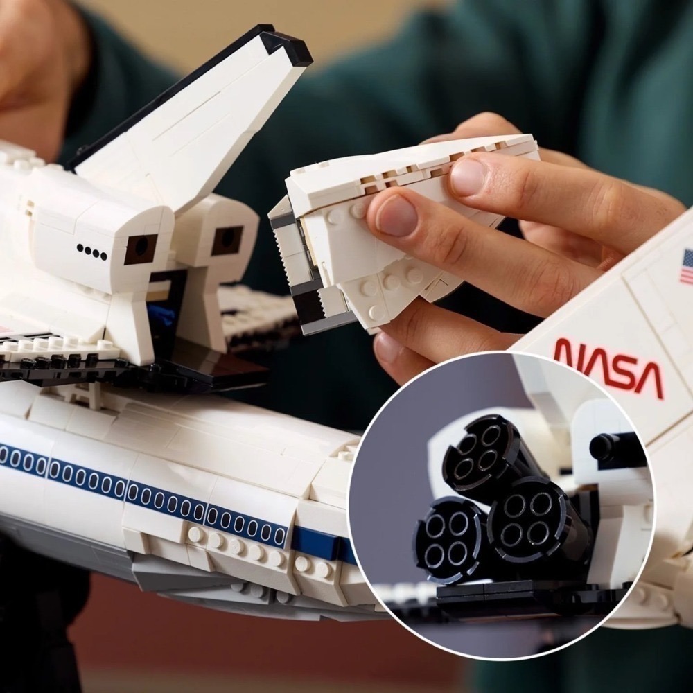 【椅比呀呀|高屏5800】LEGO 樂高 10360 太空梭運輸機 Shuttle Carrier Aircraft-細節圖7