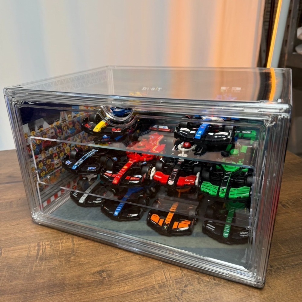 【椅比呀呀|高雄屏東】LEGO 樂高 012012 賽車展示箱 玩具汽車陳列箱-細節圖2