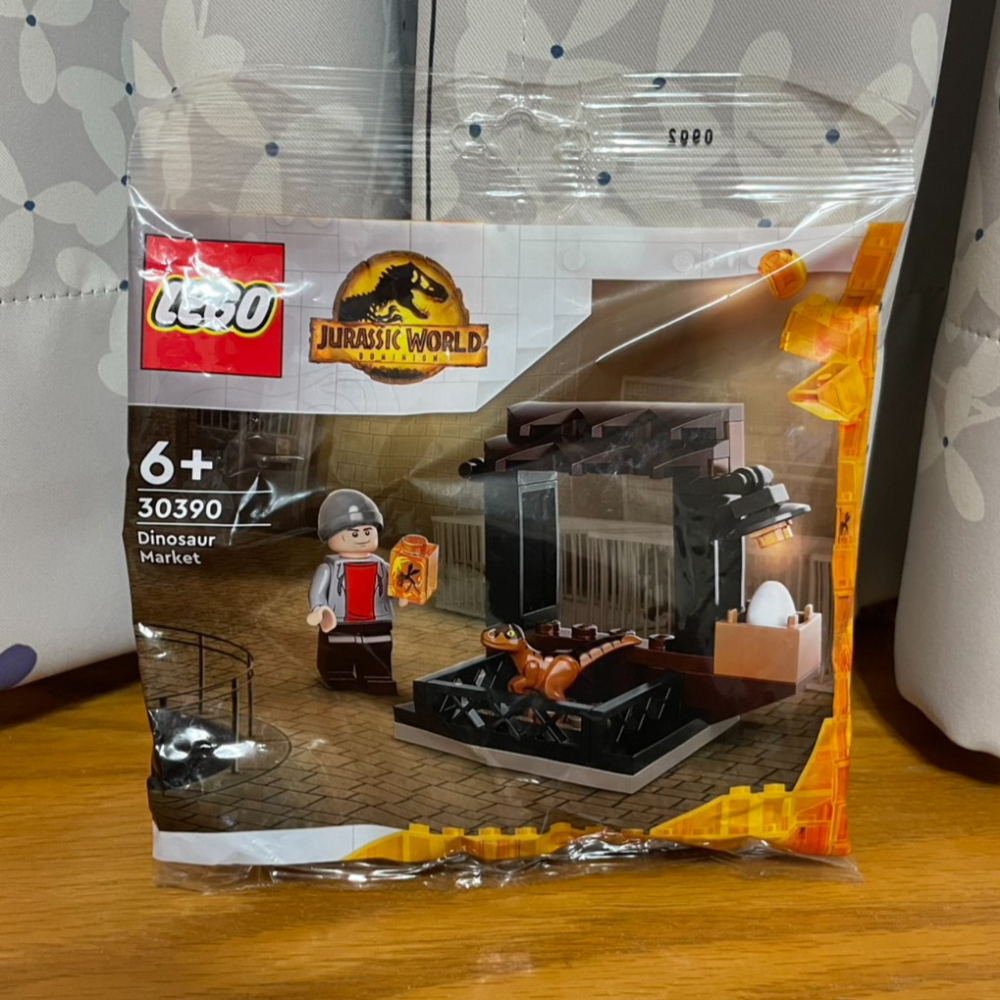 【椅比呀呀|高雄屏東】LEGO 樂高 30390 恐龍市集 Dinosaur Market Polybag-細節圖2