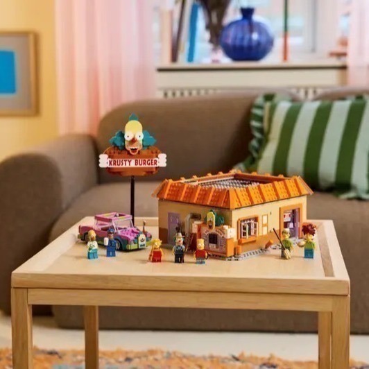 【椅比呀呀|高屏5400】LEGO 樂高 10352 辛普森家庭：小丑漢堡店Simpsons Krusty Burger-細節圖5