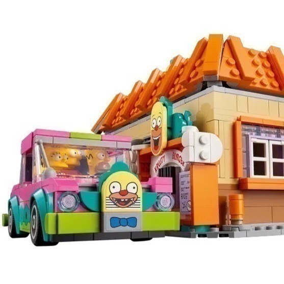 【椅比呀呀|高屏5400】LEGO 樂高 10352 辛普森家庭：小丑漢堡店Simpsons Krusty Burger-細節圖7