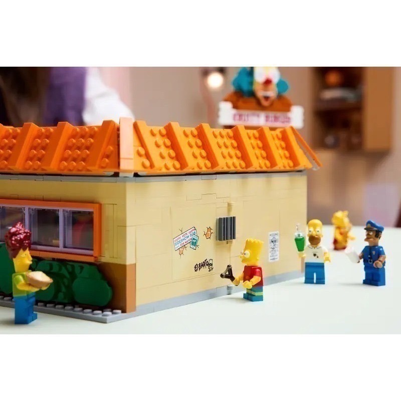 【椅比呀呀|高屏5400】LEGO 樂高 10352 辛普森家庭：小丑漢堡店Simpsons Krusty Burger-細節圖10
