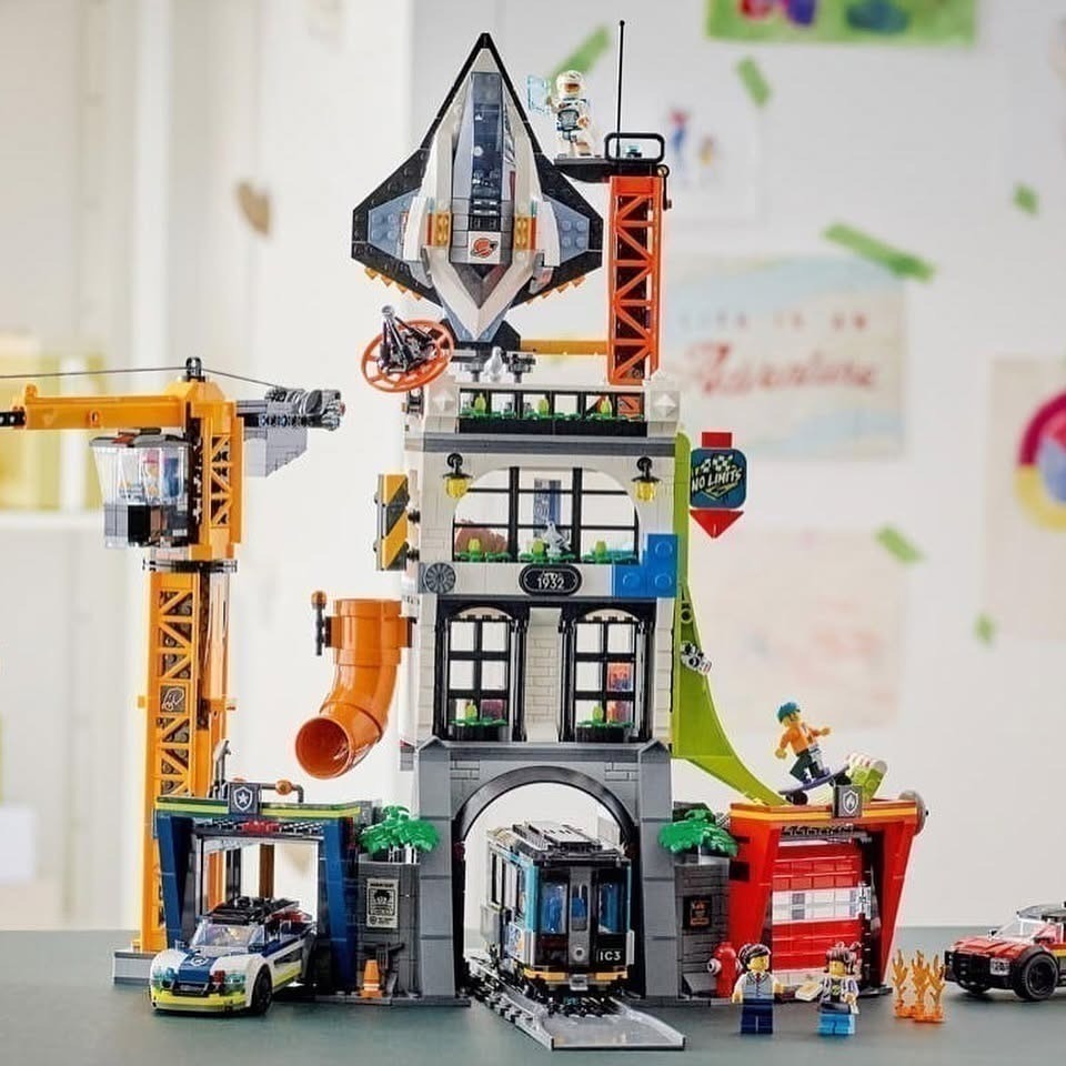 【椅比呀呀|高屏5750】LEGO 樂高 60473 CITY系列 城市綜合大樓 The City Tower-細節圖5