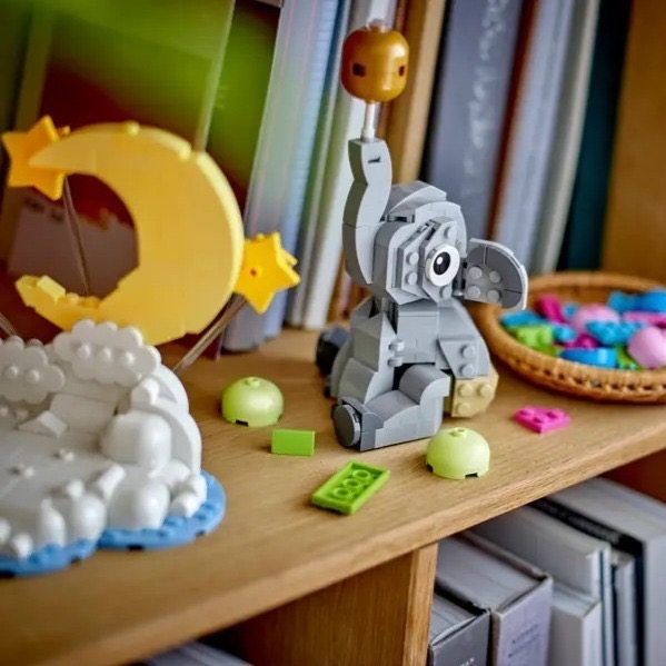 【椅比呀呀|高雄屏東】LEGO 樂高 40814 天空中的大象寶寶 Baby Elephant in the Sky-細節圖4