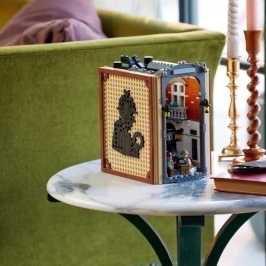 【椅比呀呀|高屏3000】LEGO 樂高 10351 夏洛克．福爾摩斯：書擋擺飾 Sherlock Holmes-細節圖6