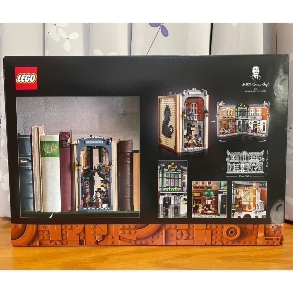 【椅比呀呀|高屏4050】LEGO 樂高 10351 夏洛克．福爾摩斯：書擋擺飾 Sherlock Holmes-細節圖2